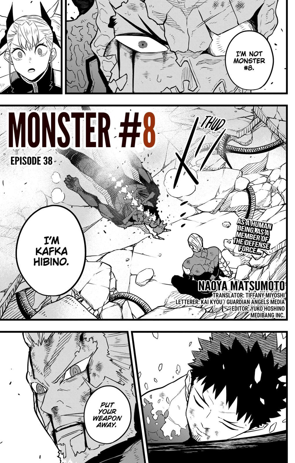 KAIJU NO.8 (Monster #8) Chap 38 - Next Chap 39
