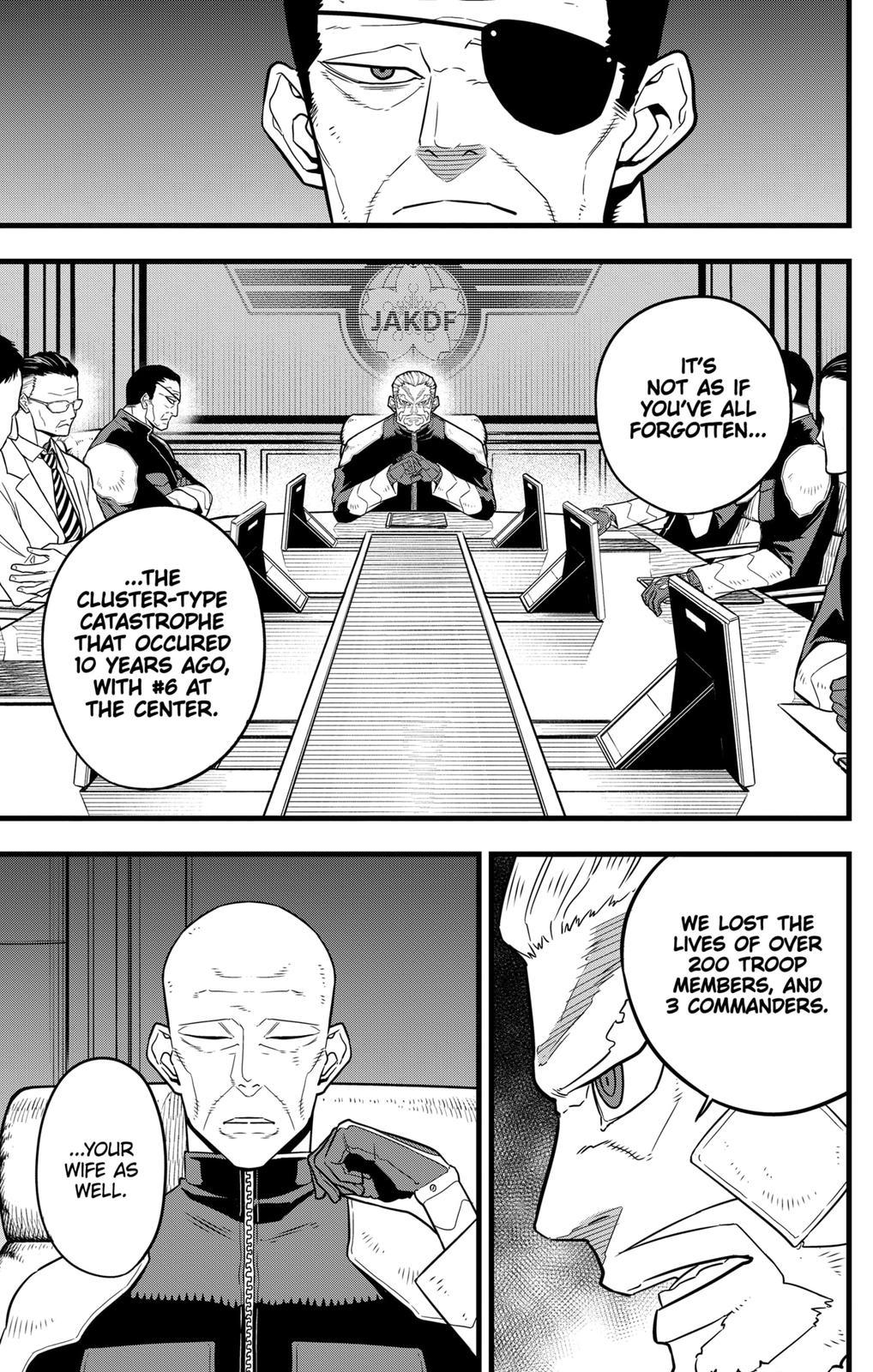 KAIJU NO.8 (Monster #8) Chap 38 - Next Chap 39
