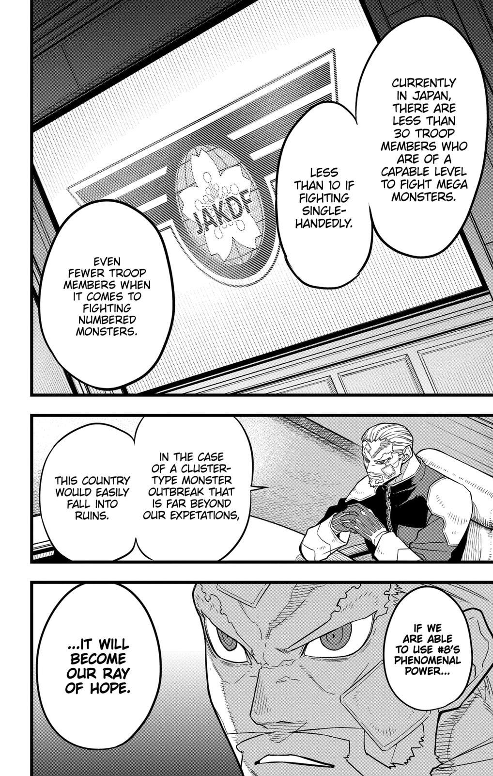 KAIJU NO.8 (Monster #8) Chap 38 - Next Chap 39