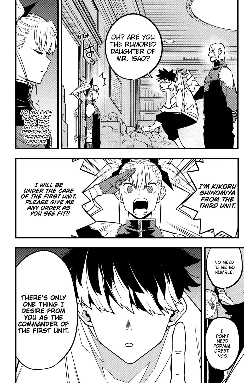 KAIJU NO.8 (Monster #8) Chap 39 - Next Chap 40