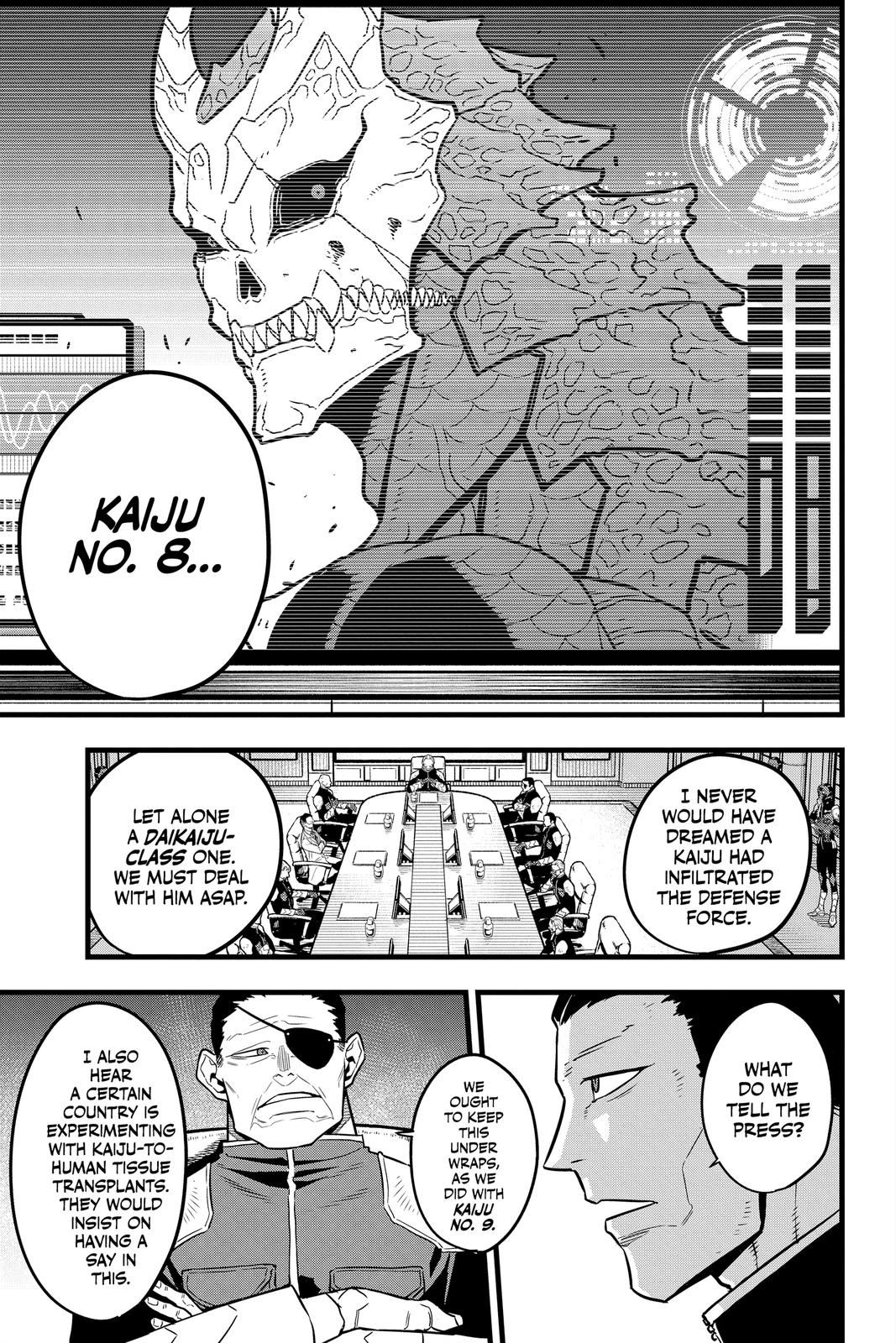 KAIJU NO.8 (Monster #8) Chap 33 - Next Chap 34