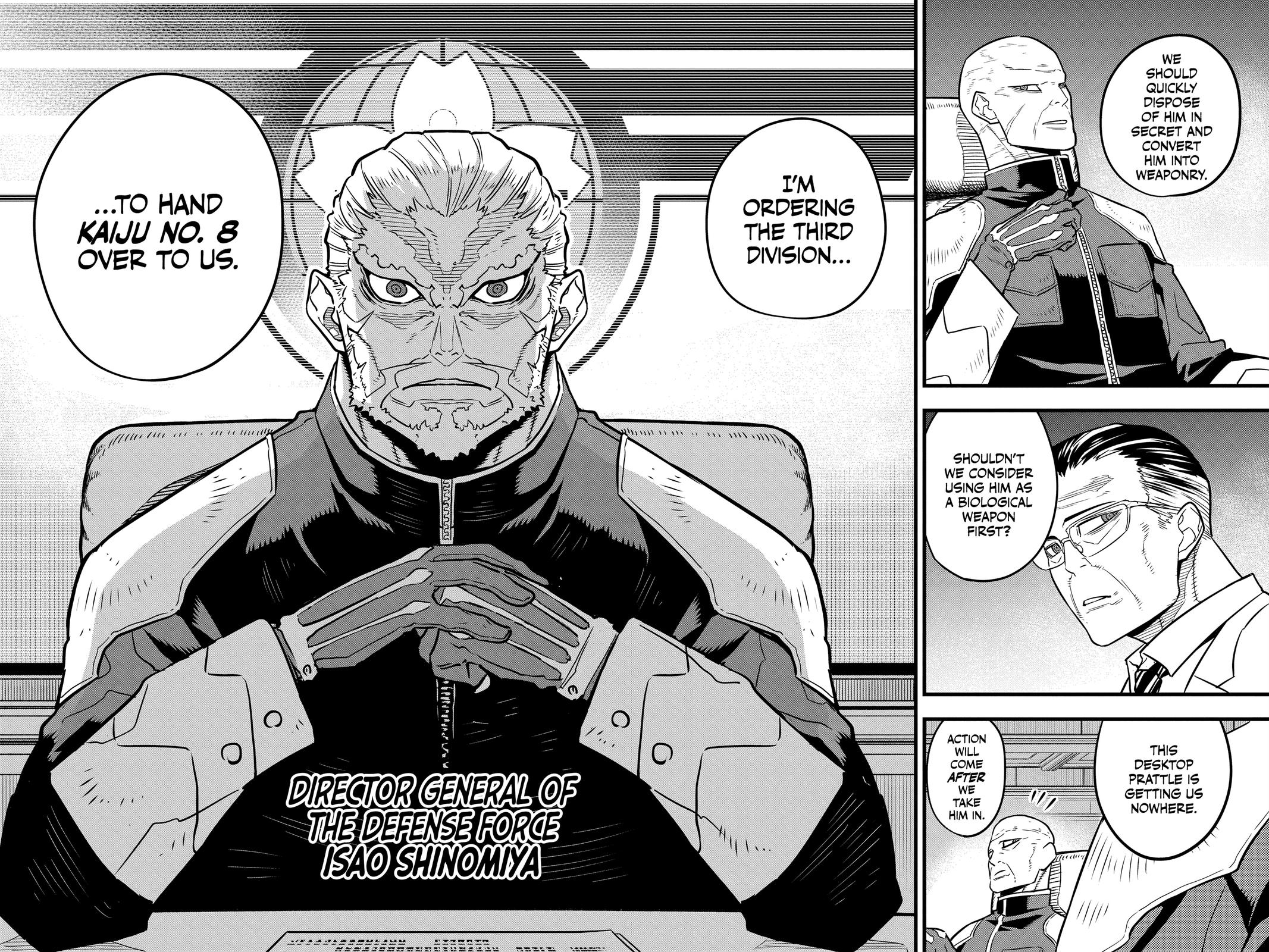 KAIJU NO.8 (Monster #8) Chap 33 - Next Chap 34