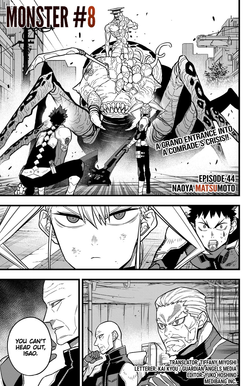KAIJU NO.8 (Monster #8) Chap 44 - Next Chap 45