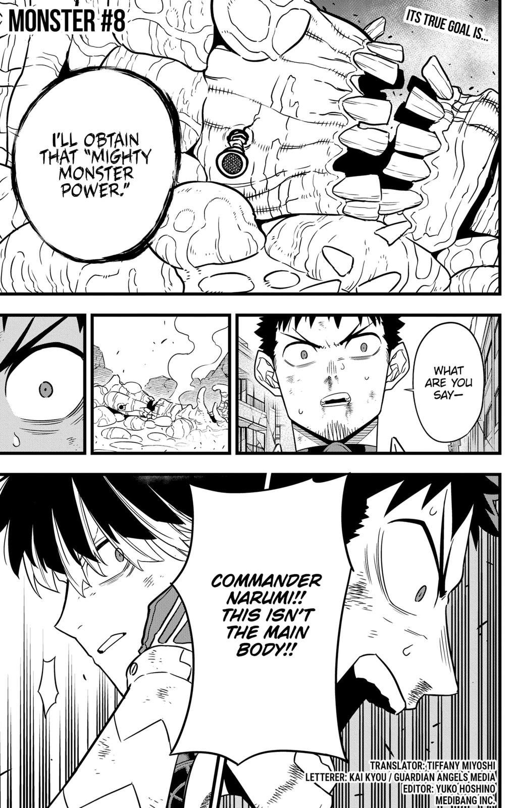 KAIJU NO.8 (Monster #8) Chap 49 - Next Chap 50