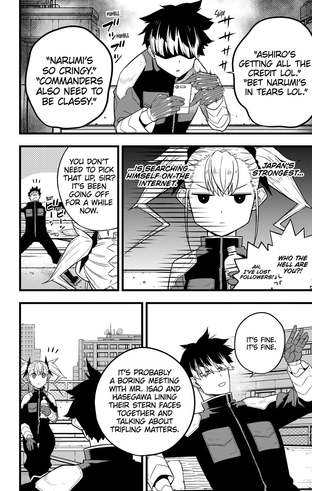 KAIJU NO.8 (Monster #8) Chap 40 - Next Chap 41