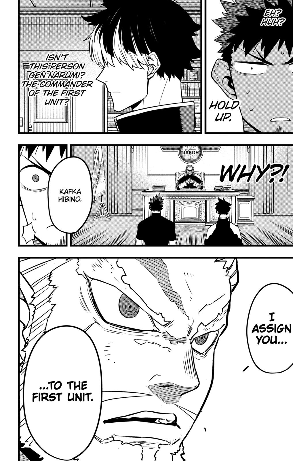 KAIJU NO.8 (Monster #8) Chap 40 - Next Chap 41