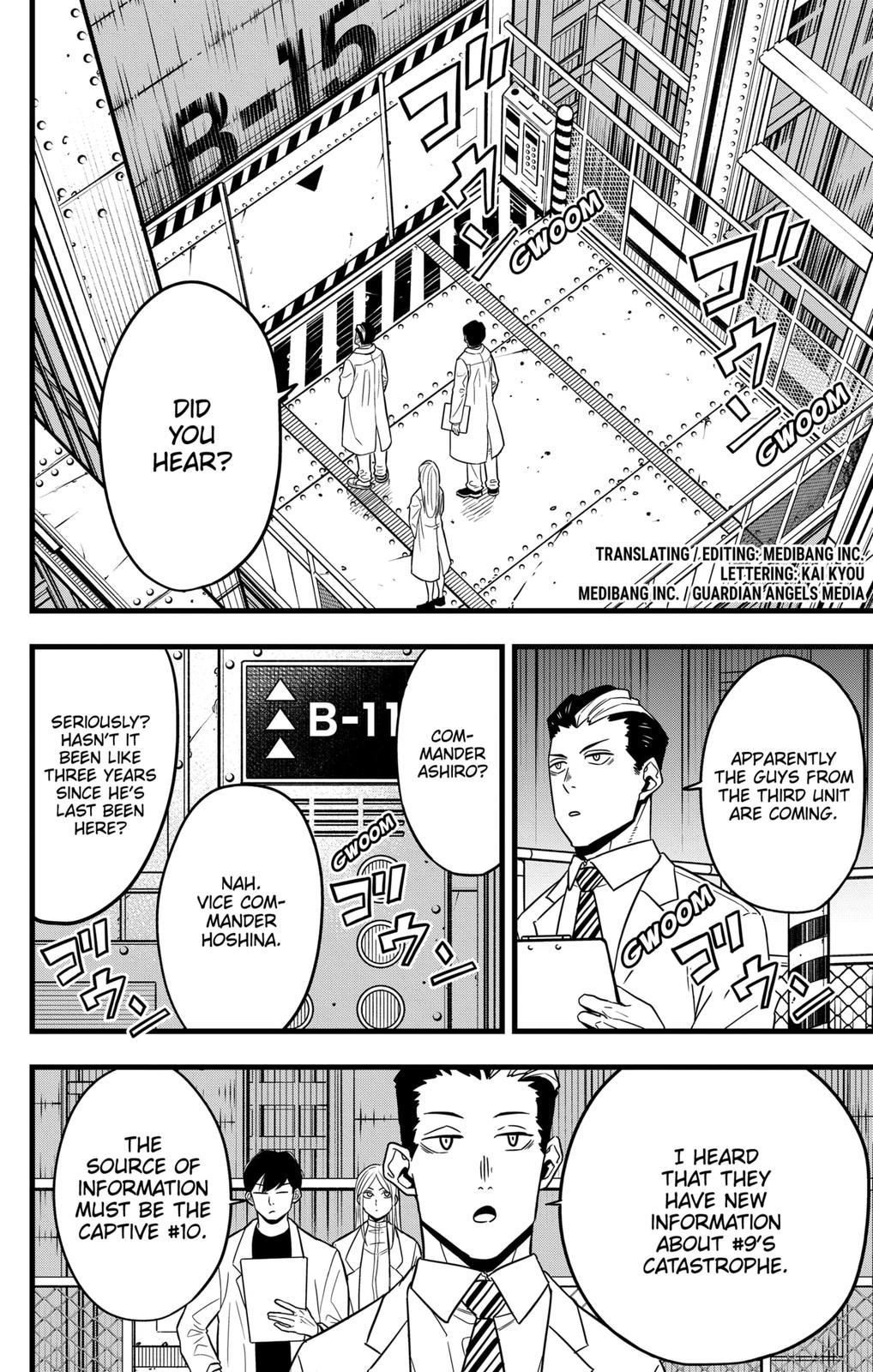 KAIJU NO.8 (Monster #8) Chap 57 - Next Chap 58