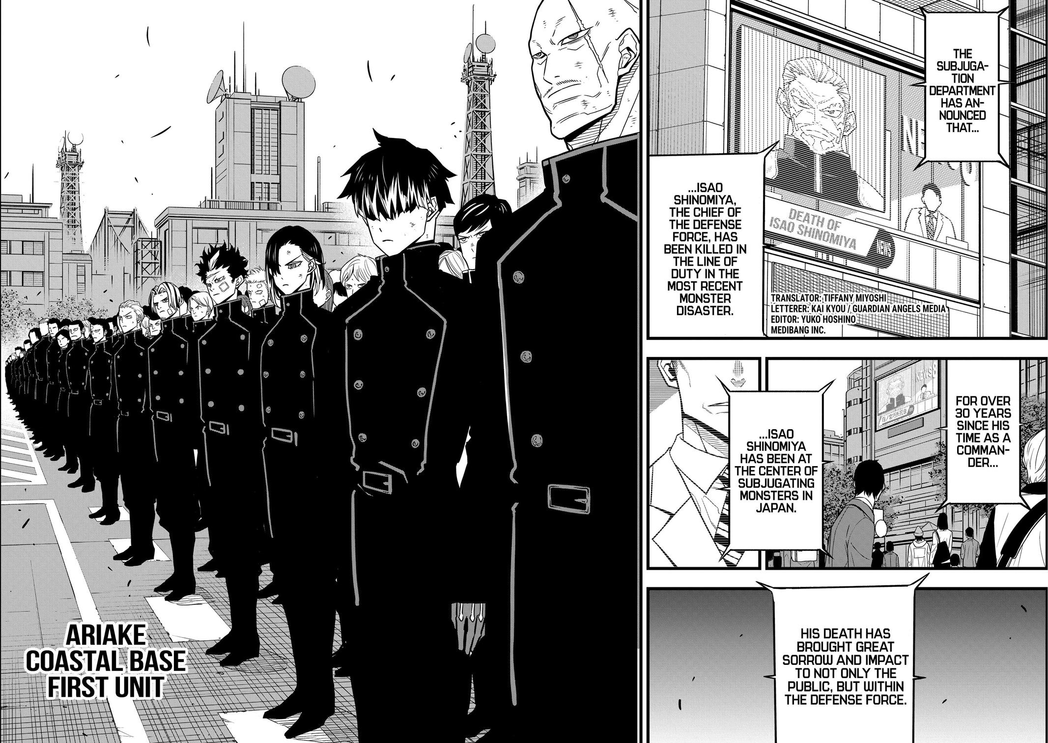 KAIJU NO.8 (Monster #8) Chap 54 - Next Chap 55