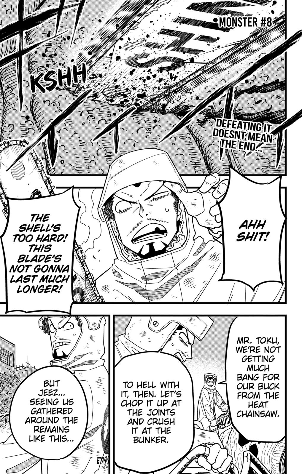 KAIJU NO.8 (Monster #8) Chap 55 - Next Chap 56