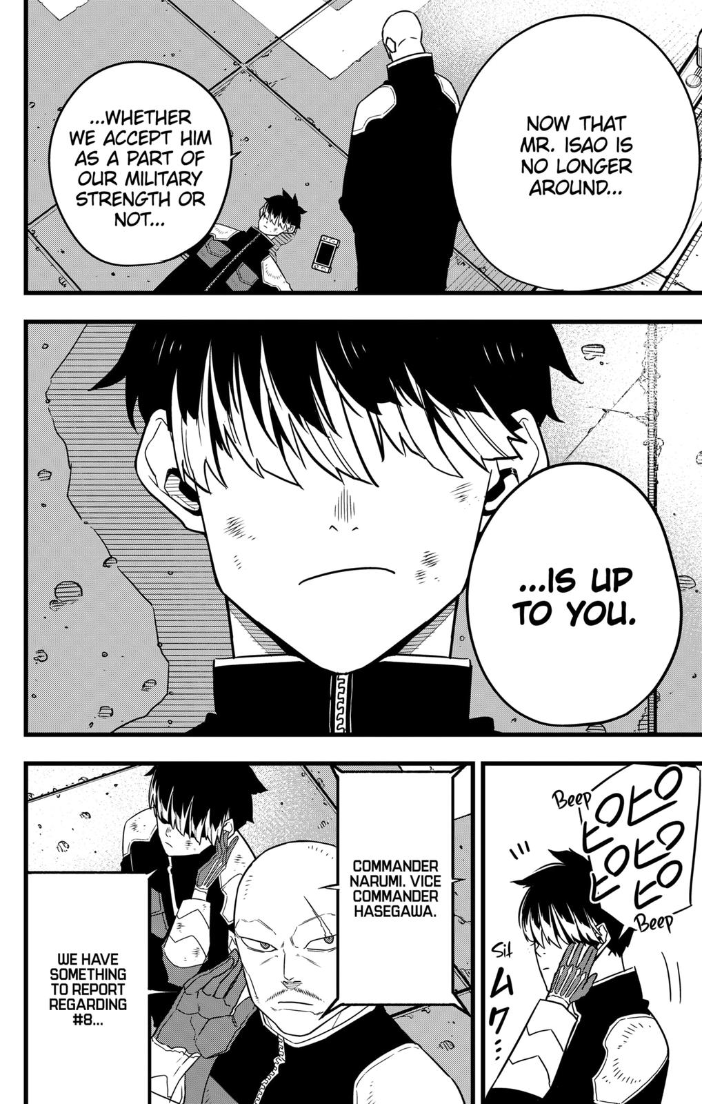 KAIJU NO.8 (Monster #8) Chap 55 - Next Chap 56