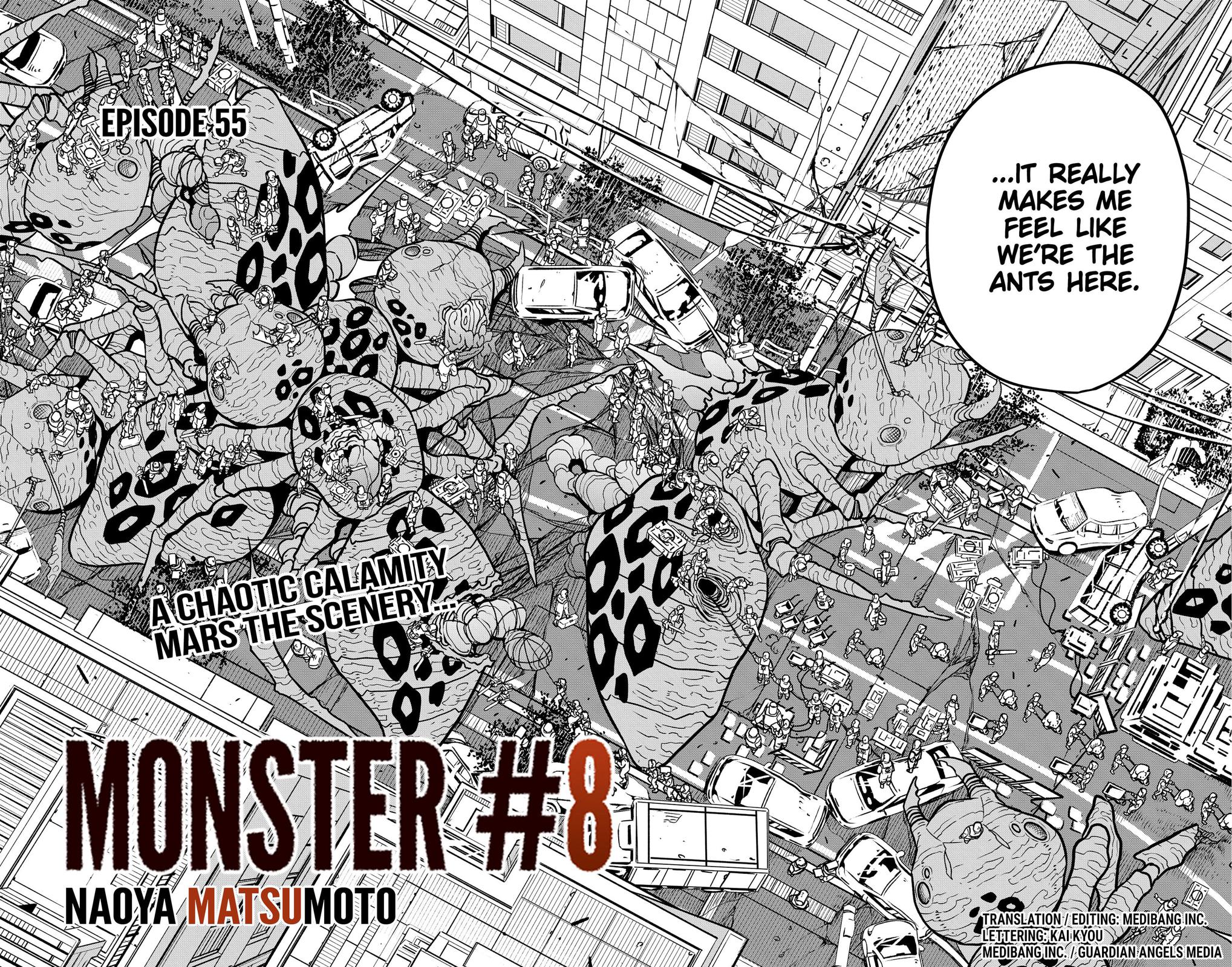 KAIJU NO.8 (Monster #8) Chap 55 - Next Chap 56
