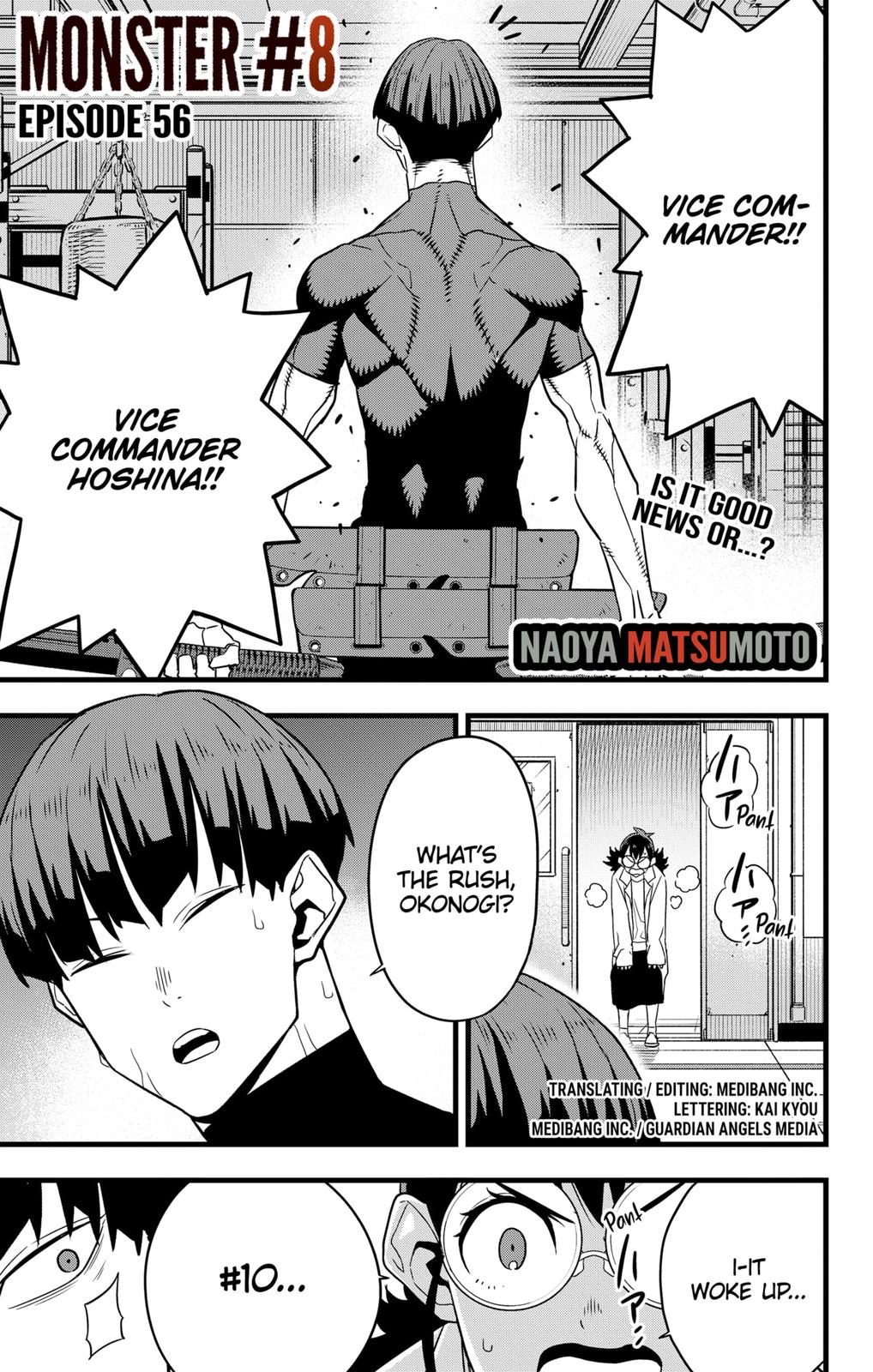 KAIJU NO.8 (Monster #8) Chap 56 - Next Chap 57