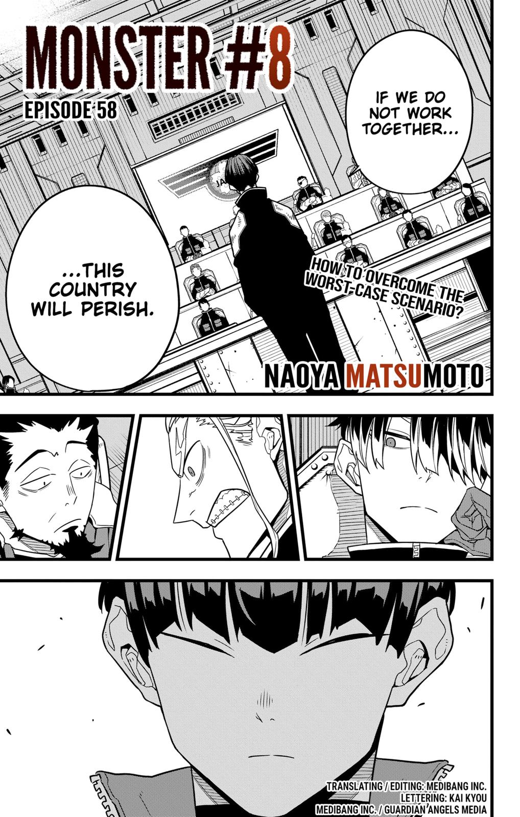 KAIJU NO.8 (Monster #8) Chap 58 - Next Chap 59