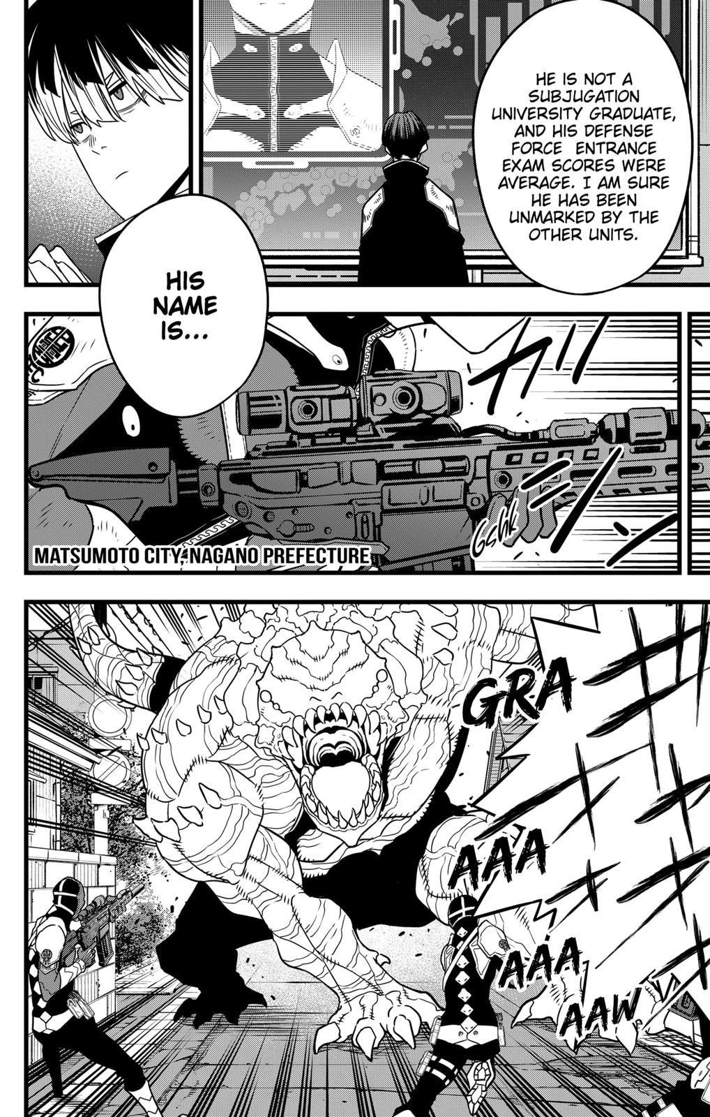 KAIJU NO.8 (Monster #8) Chap 58 - Next Chap 59