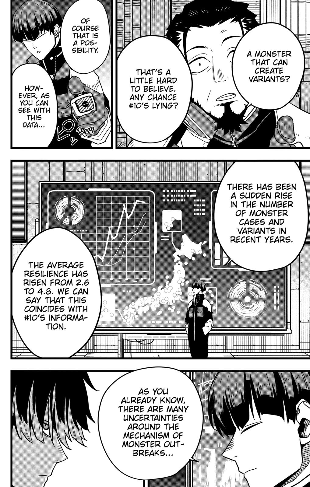 KAIJU NO.8 (Monster #8) Chap 58 - Next Chap 59