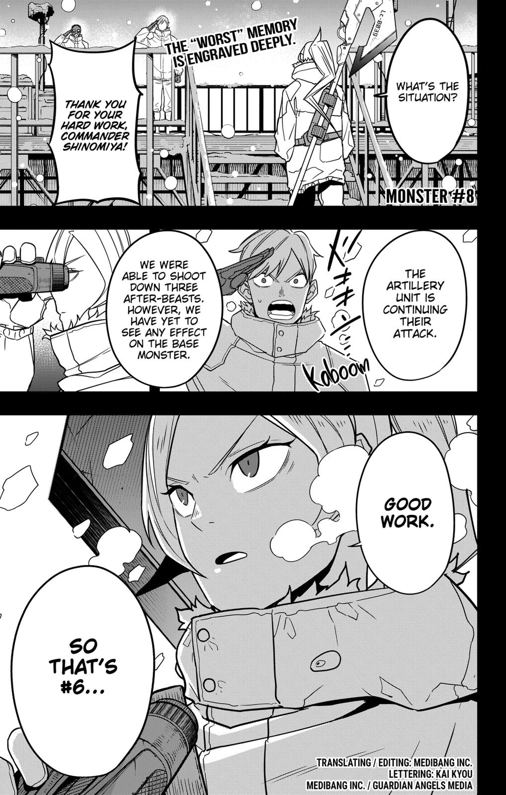 KAIJU NO.8 (Monster #8) Chap 59 - Next Chap 60