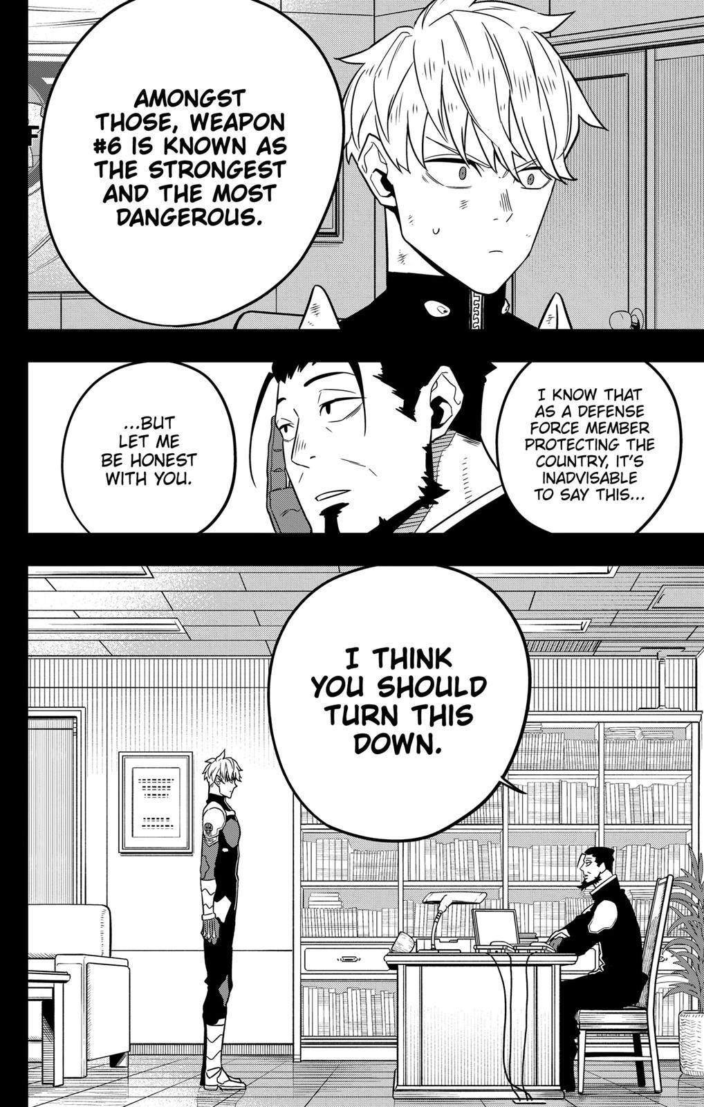 KAIJU NO.8 (Monster #8) Chap 59 - Next Chap 60