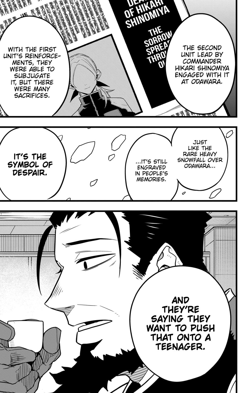 KAIJU NO.8 (Monster #8) Chap 59 - Next Chap 60