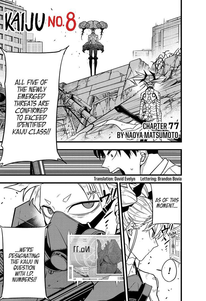 KAIJU NO.8 (Monster #8) Chap 77 - Next Chap 78