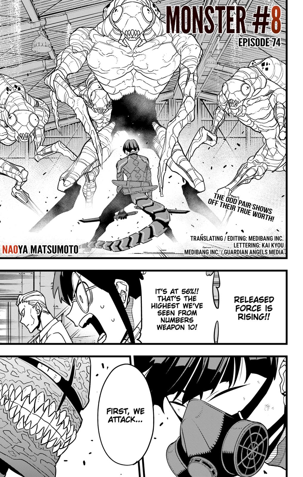 KAIJU NO.8 (Monster #8) Chap 74 - Next Chap 75