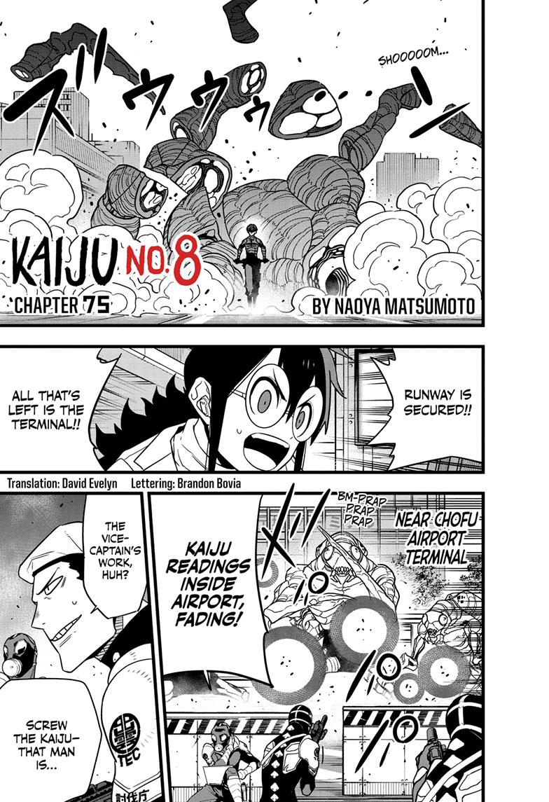 KAIJU NO.8 (Monster #8) Chap 75 - Next Chap 76
