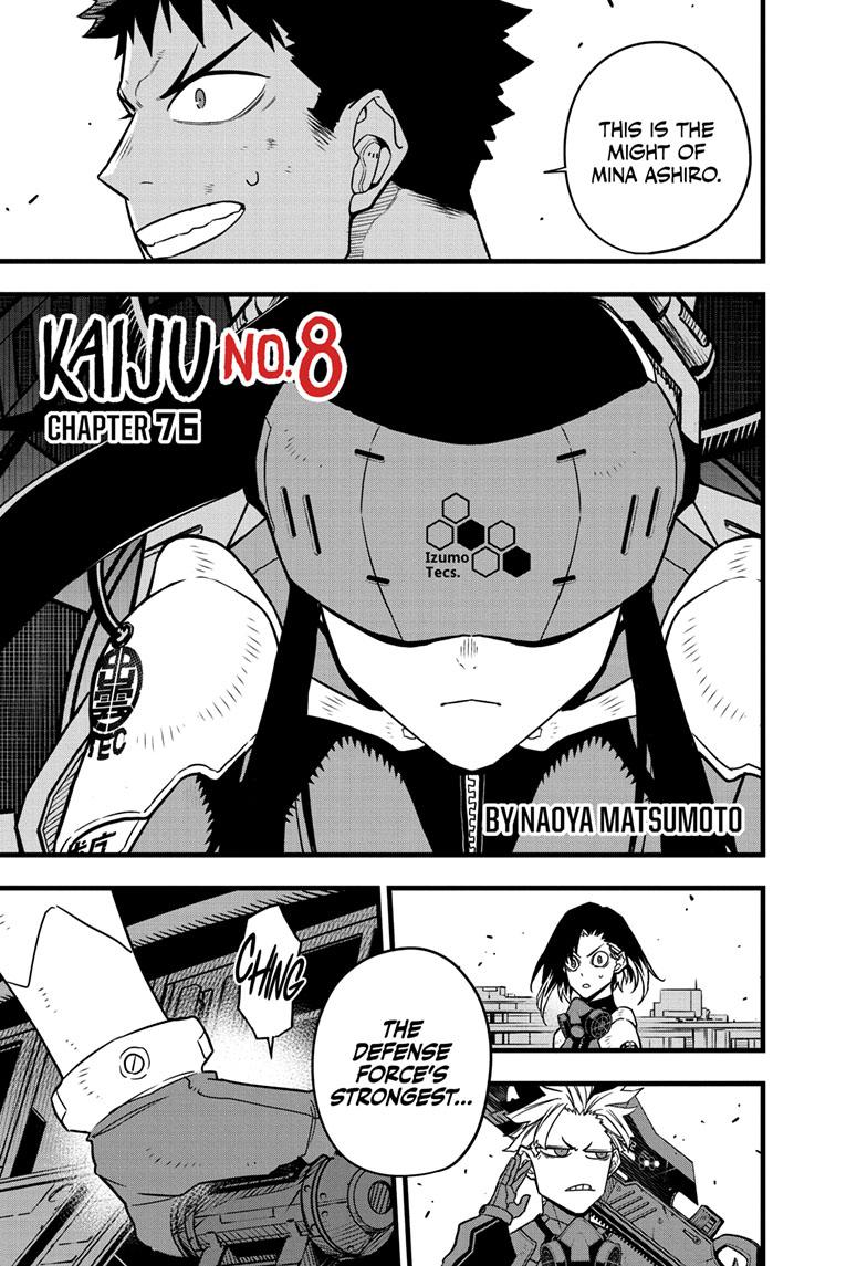 KAIJU NO.8 (Monster #8) Chap 76 - Next Chap 77