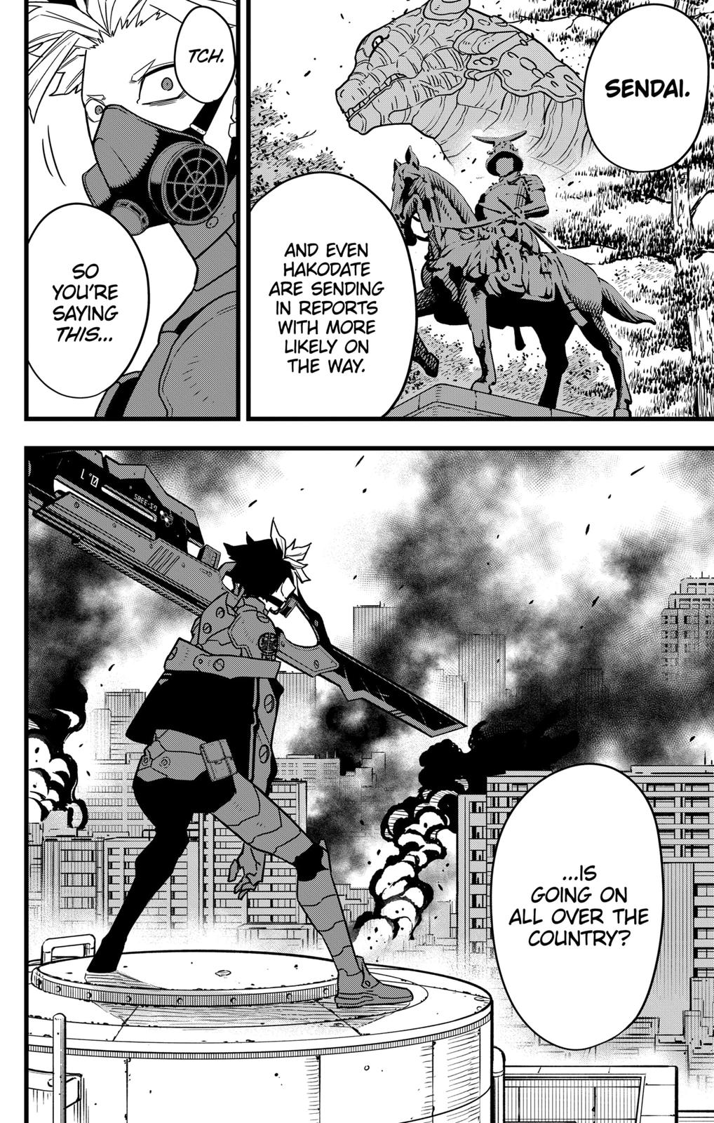 KAIJU NO.8 (Monster #8) Chap 71 - Next Chap 72