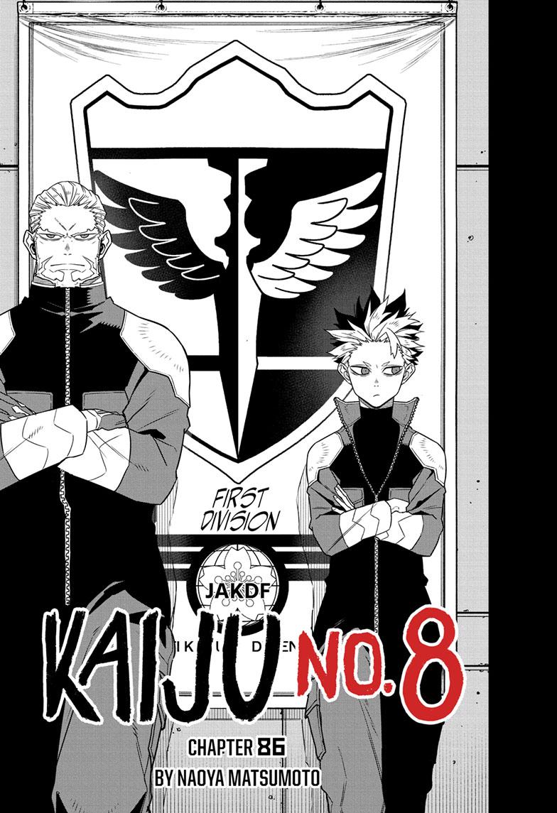KAIJU NO.8 (Monster #8) Chap 86 - Next Chap 87
