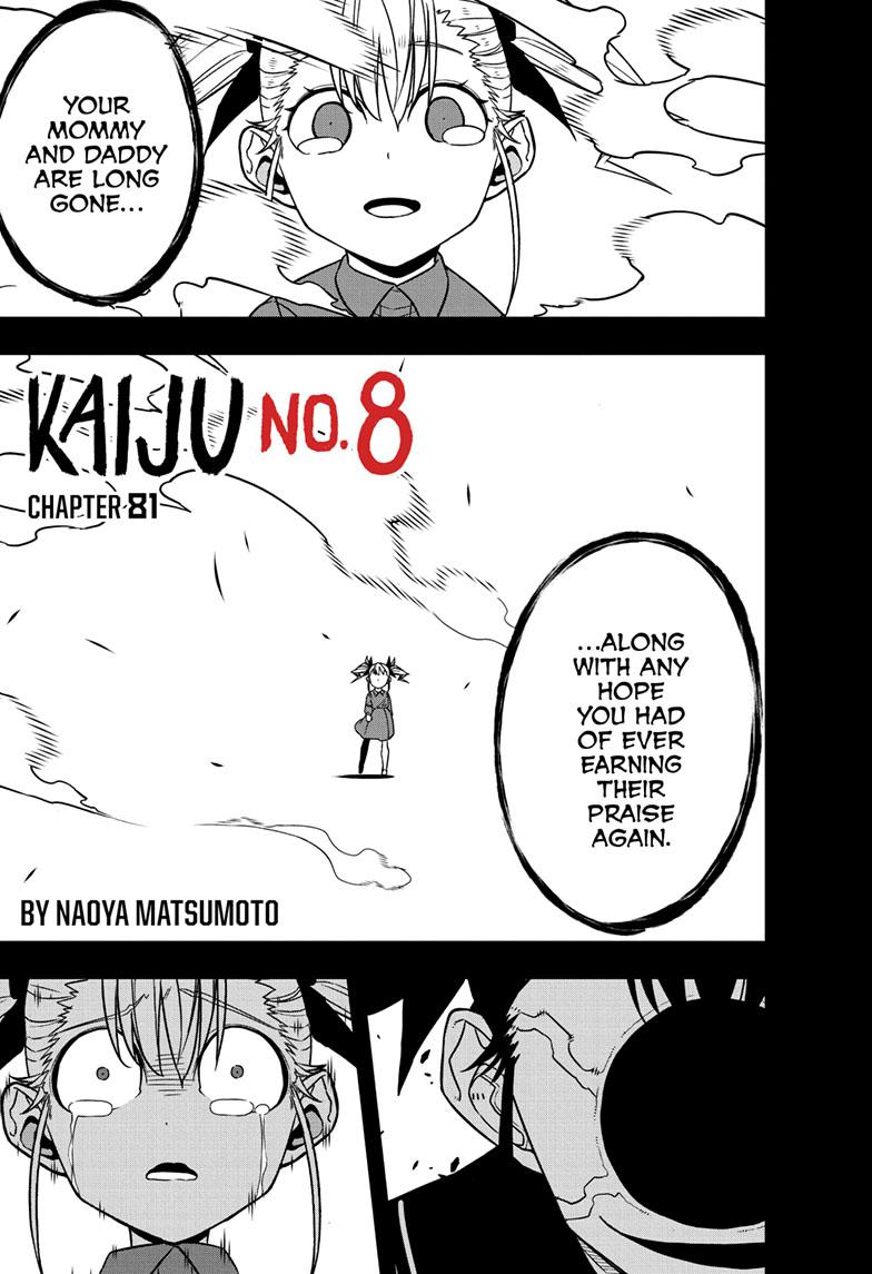 KAIJU NO.8 (Monster #8) Chap 81 - Next Chap 82