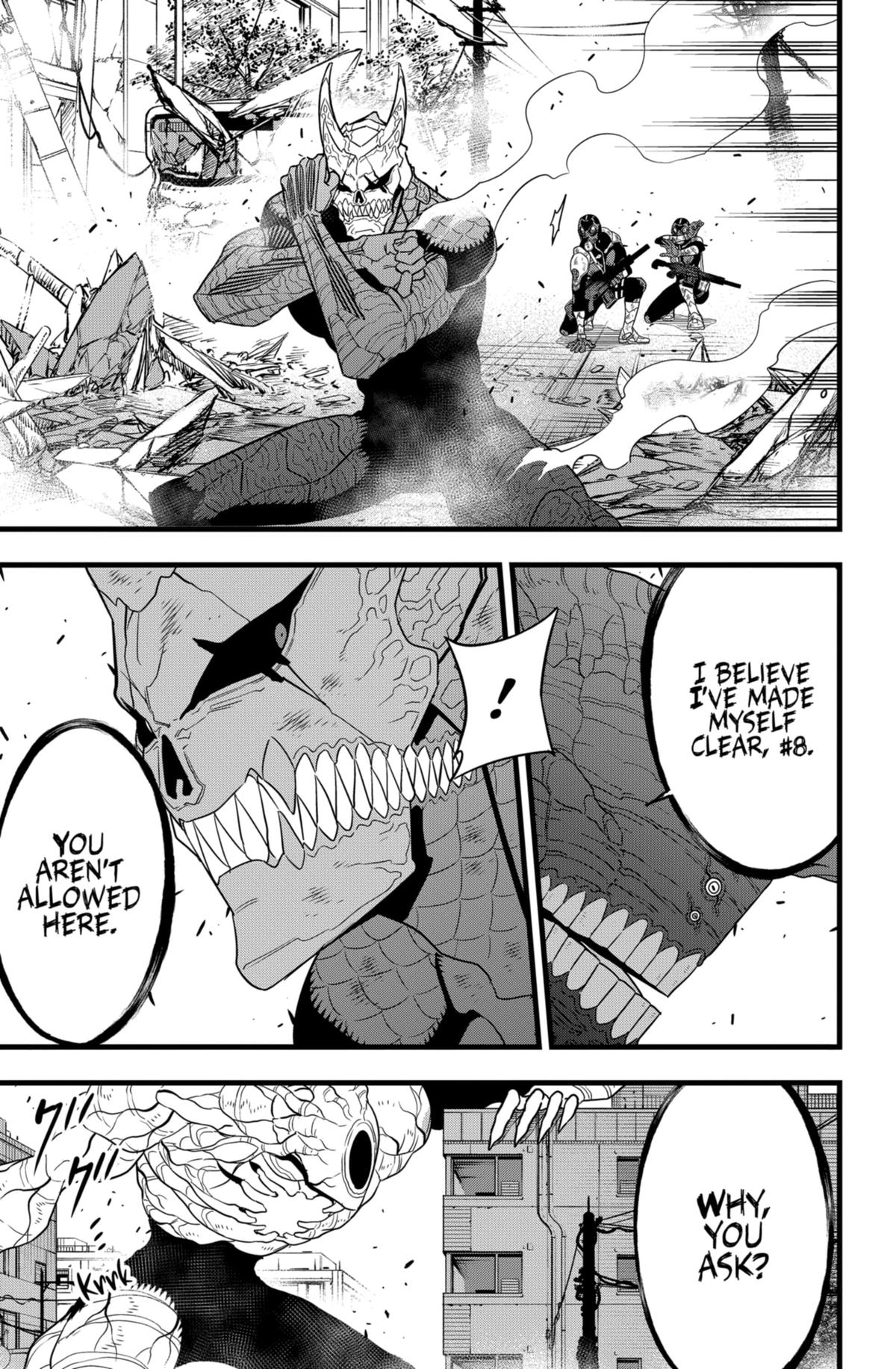 KAIJU NO.8 (Monster #8) Chap 98 - Next Chap 99