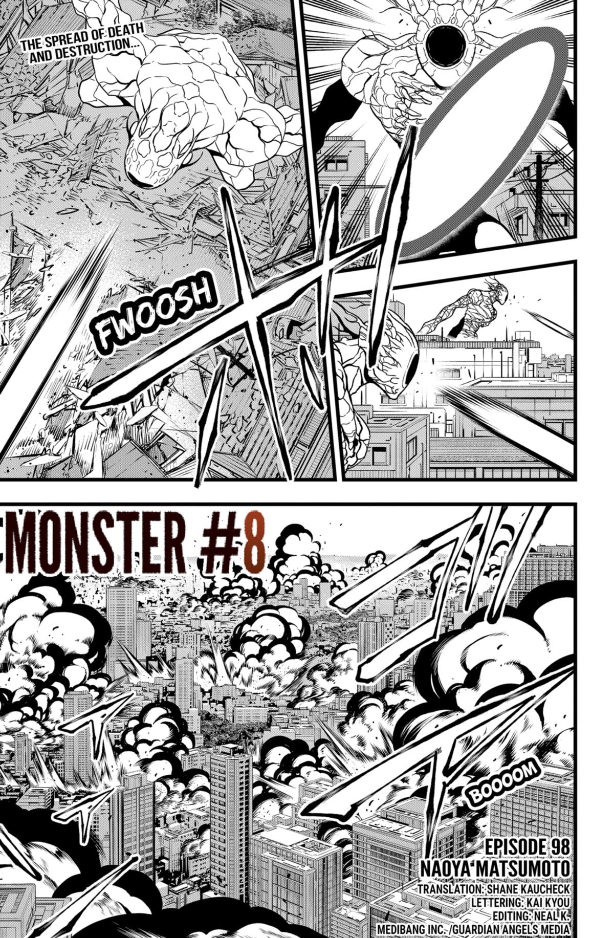 KAIJU NO.8 (Monster #8) Chap 98 - Next Chap 99