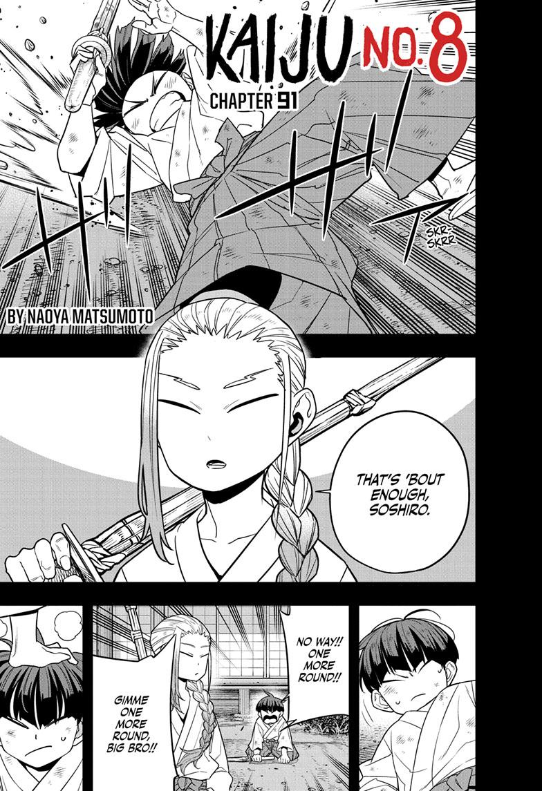 KAIJU NO.8 (Monster #8) Chap 91 - Next Chap 92