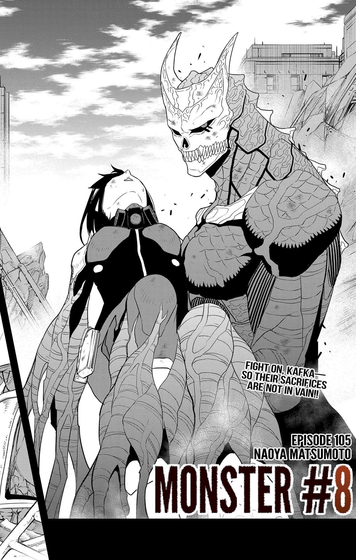 KAIJU NO.8 (Monster #8) Chap 105 - Next Chap 106