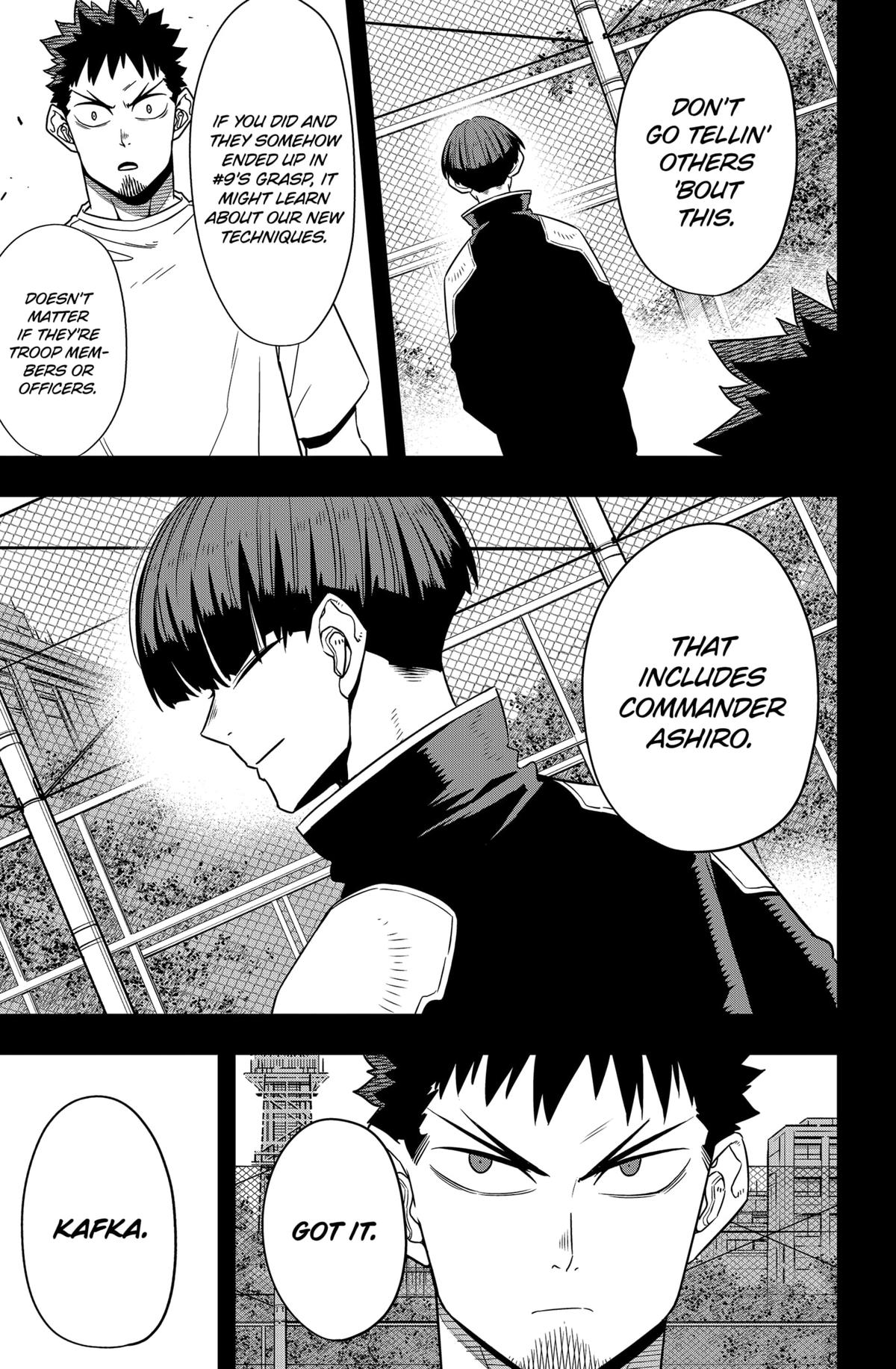 KAIJU NO.8 (Monster #8) Chap 106 - Next Chap 107