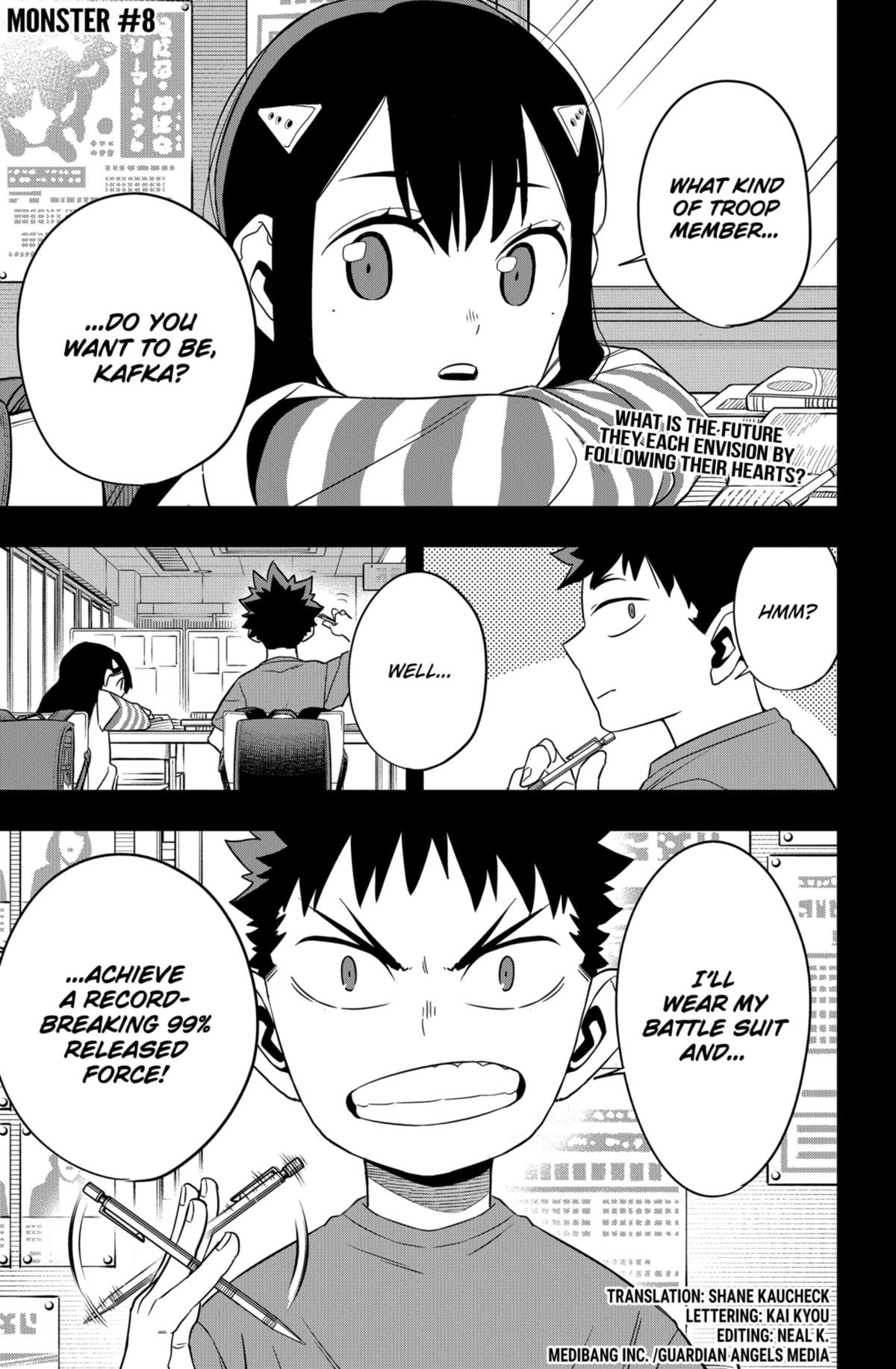 KAIJU NO.8 (Monster #8) Chap 109 - Next Chap 110