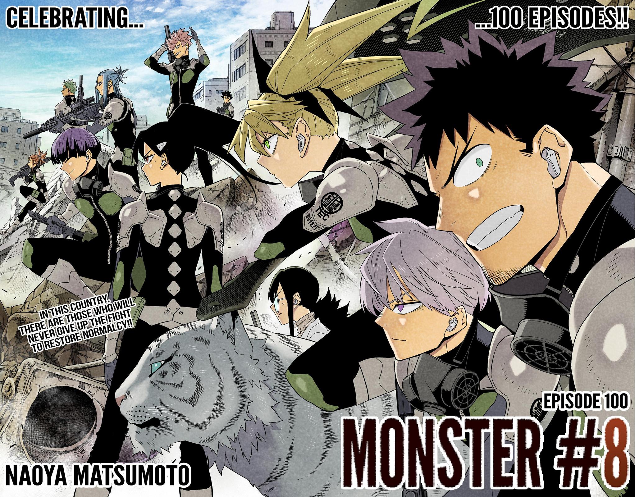 KAIJU NO.8 (Monster #8) Chap 100 - Next Chap 101
