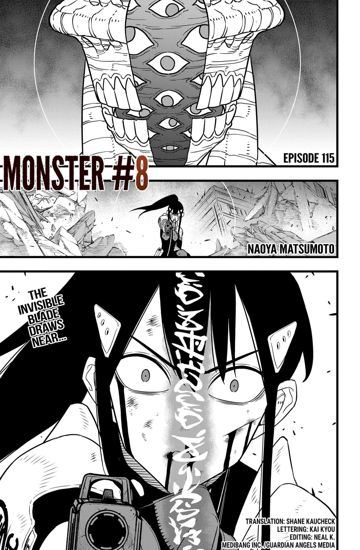 KAIJU NO.8 (Monster #8) Chap 115 - Next Chap 116