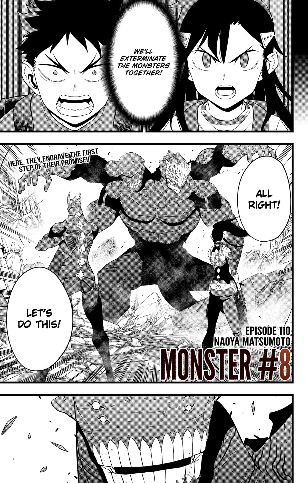 KAIJU NO.8 (Monster #8) Chap 110 - Next Chap 111