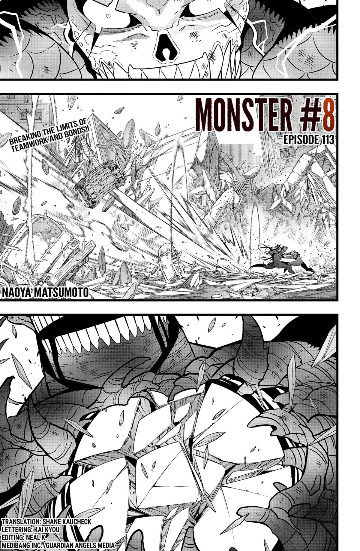 KAIJU NO.8 (Monster #8) Chap 113 - Next Chap 114