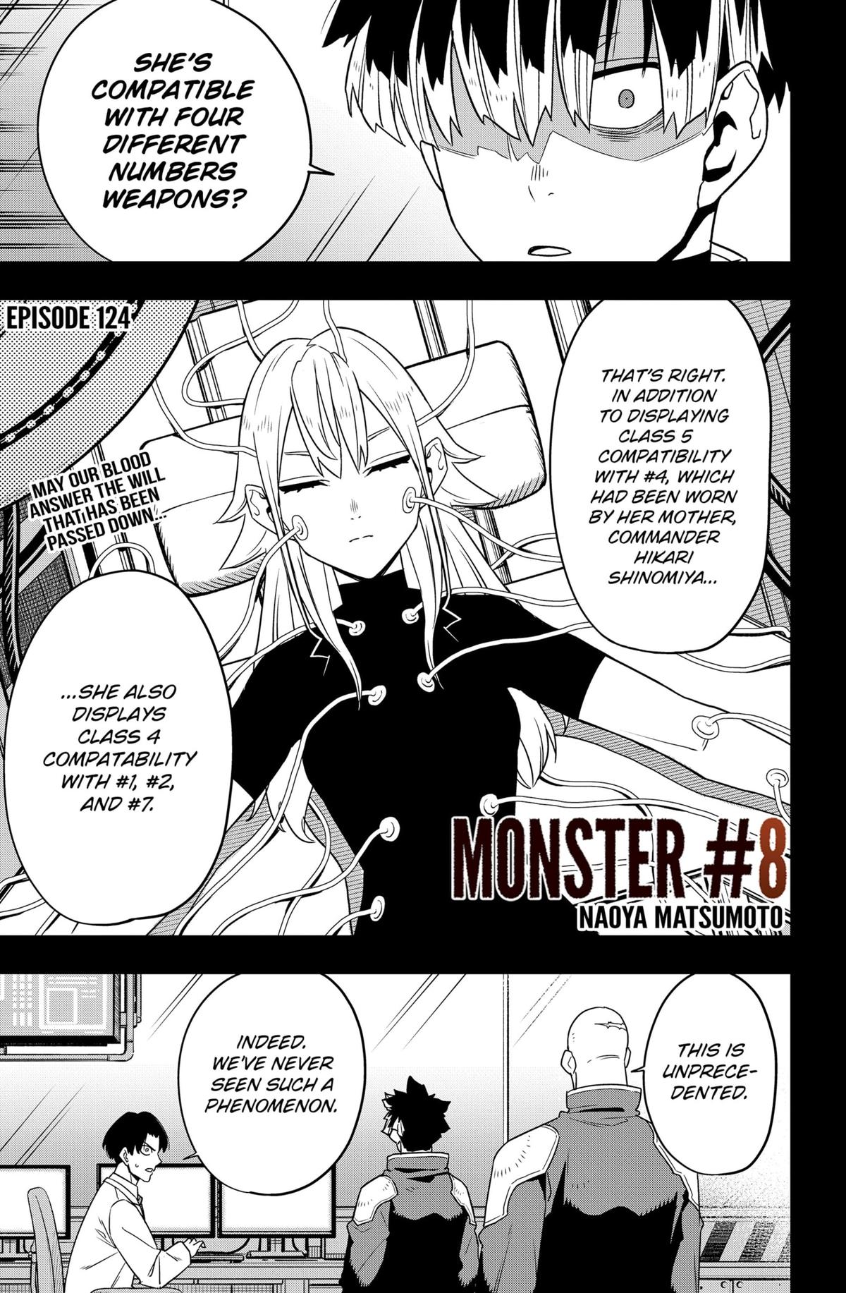 KAIJU NO.8 (Monster #8) Chap 124 - Next Chap 125