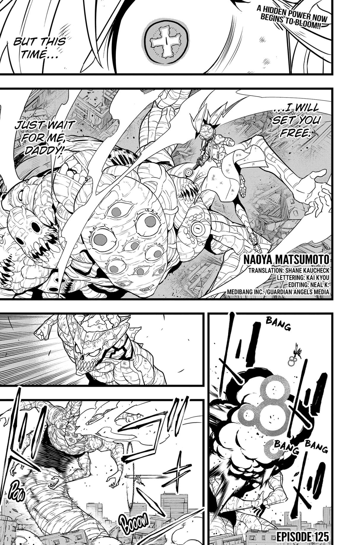 KAIJU NO.8 (Monster #8) Chap 125 - Next Chap 126