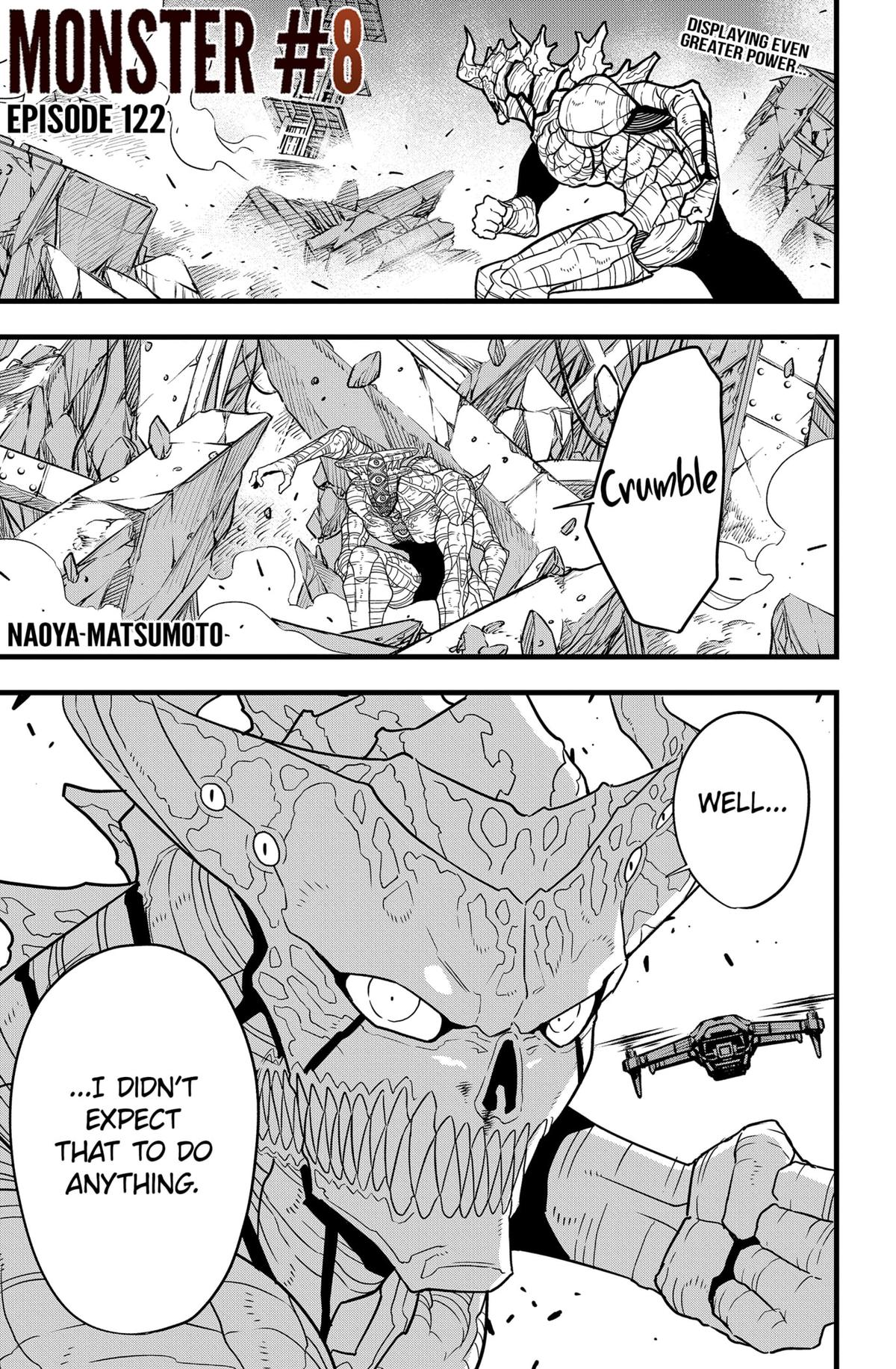 KAIJU NO.8 (Monster #8) Chap 122 - Next Chap 123