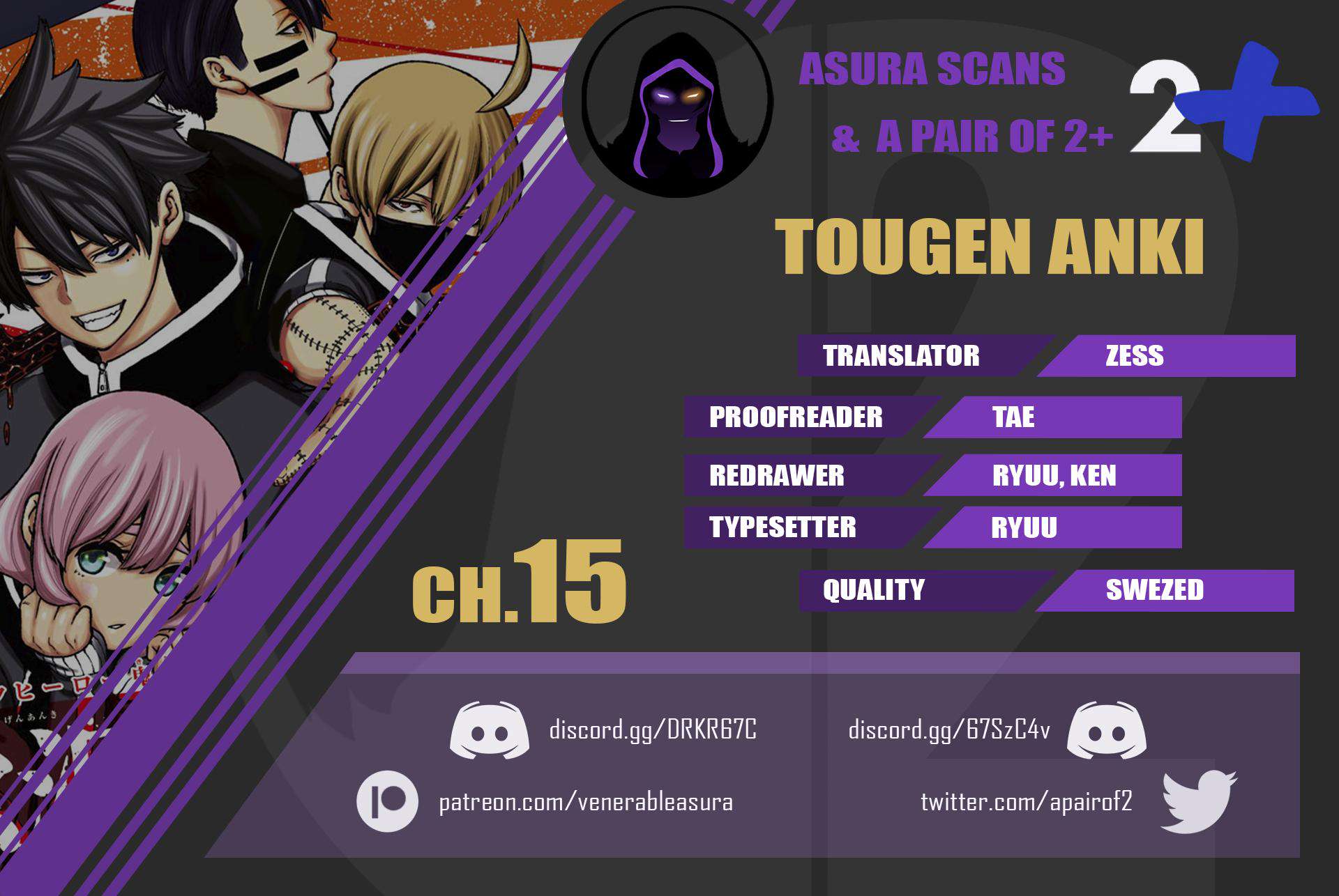 Tougen Anki Chap 15 - Next Chap 16