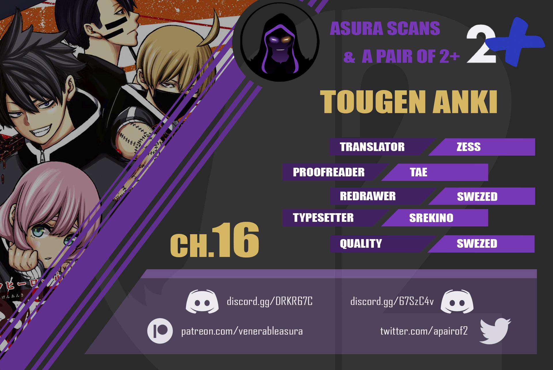 Tougen Anki Chap 16 - Next Chap 17