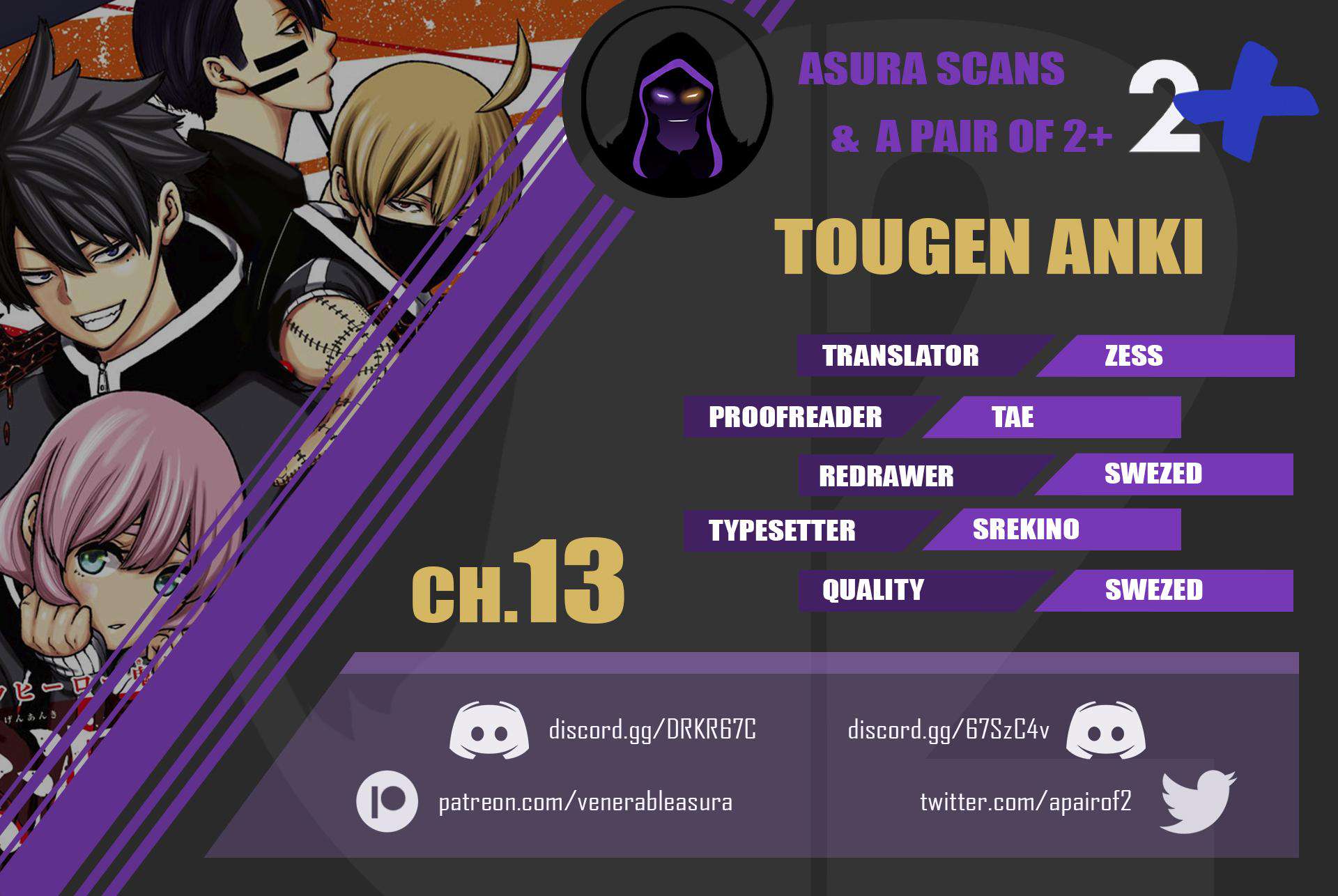 Tougen Anki Chap 13 - Next Chap 14