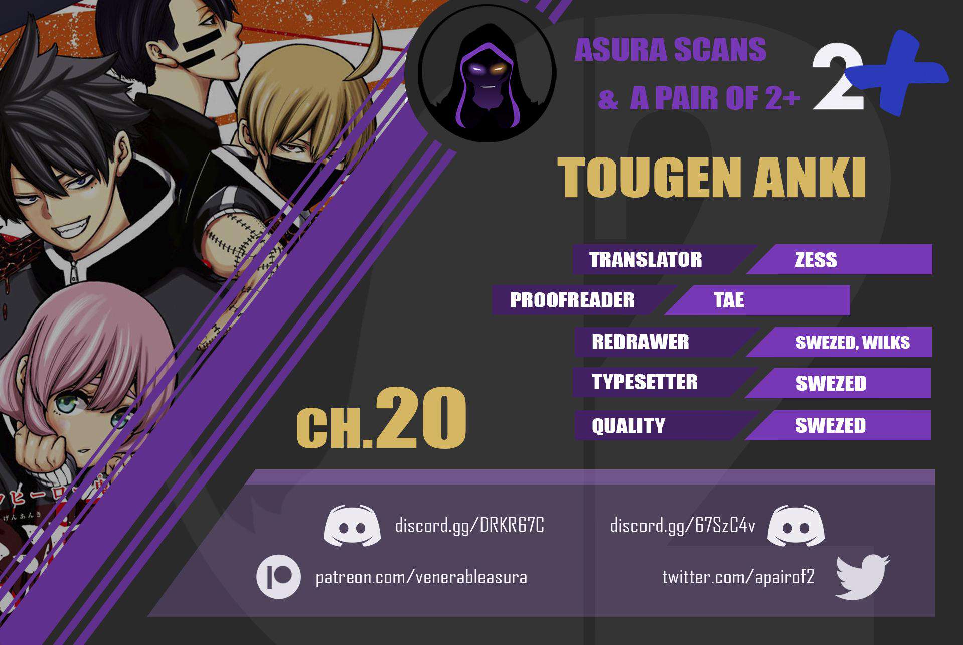 Tougen Anki Chap 20 - Next Chap 21