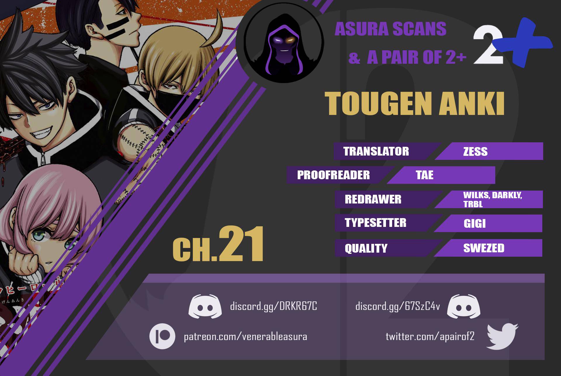 Tougen Anki Chap 21 - Next Chap 22