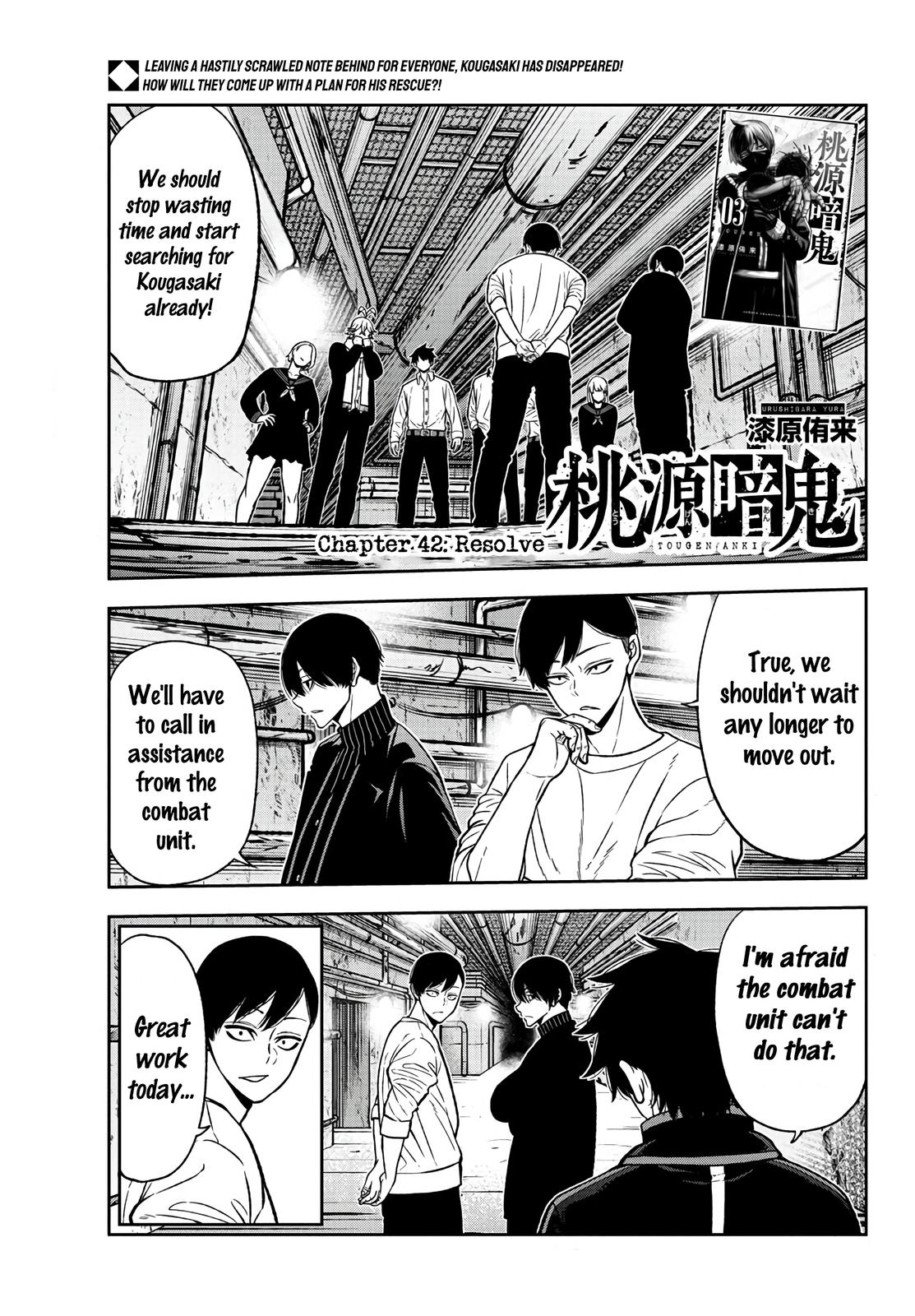Tougen Anki Chap 42 - Next Chap 43