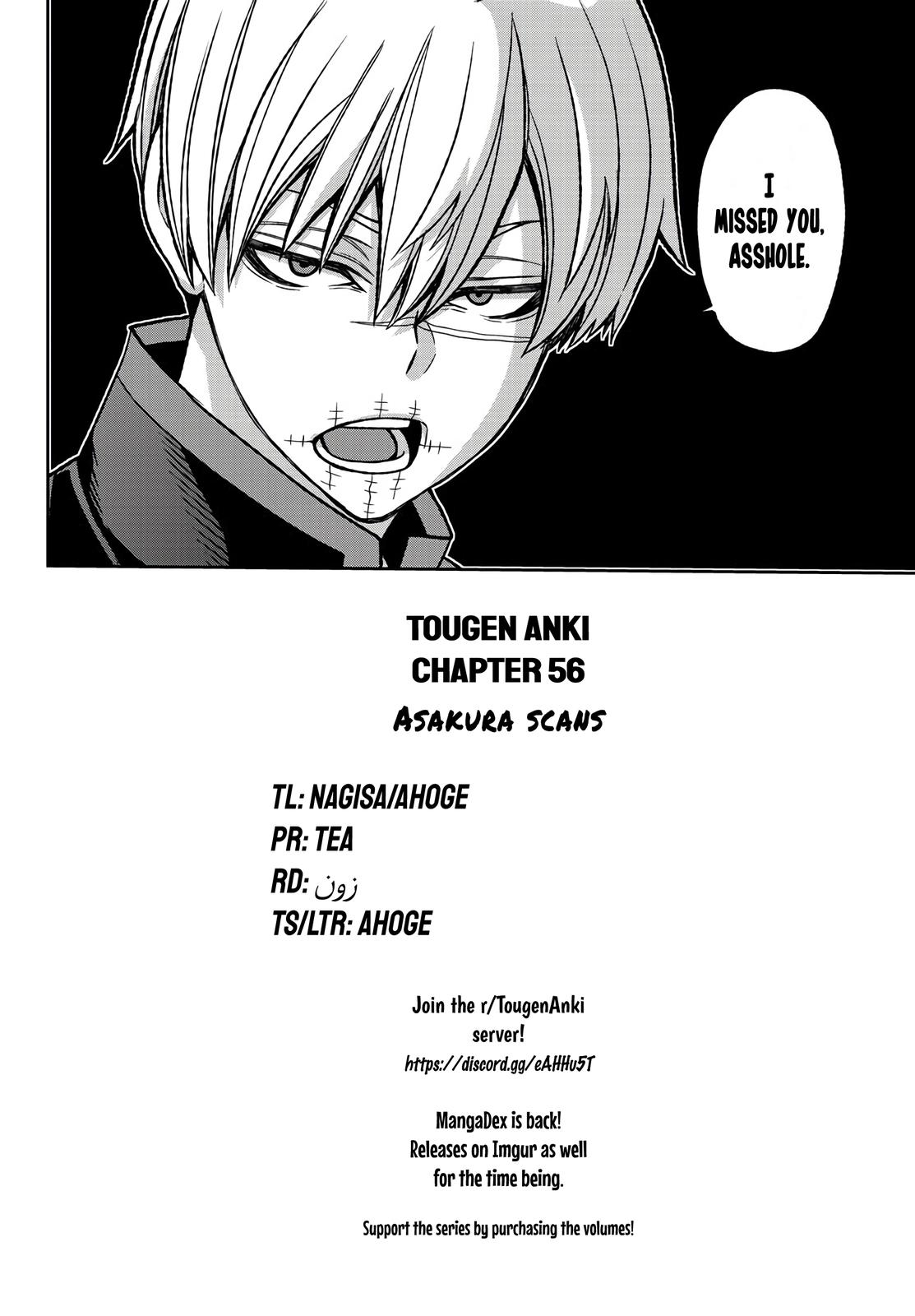 Tougen Anki Chap 56 - Next Chap 57