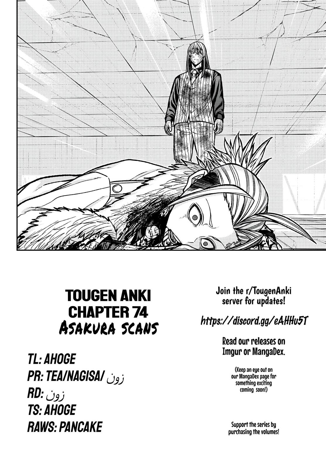 Tougen Anki Chap 74 - Next Chap 75